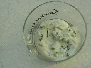 Verrine de betteraves et fromage frais : Étape 4