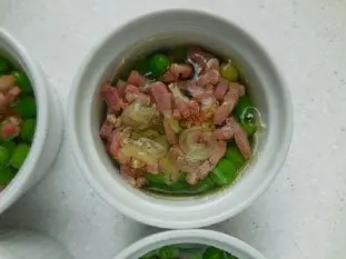 Oeufs cocotte à la Française : Étape 7