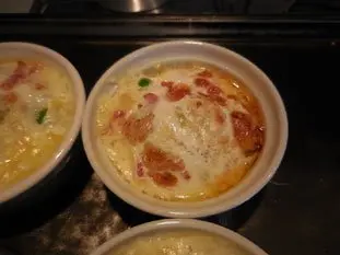 Oeufs cocotte à la Française : Étape 9