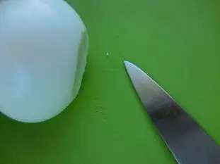 Oeufs mayonnaise : Étape 2