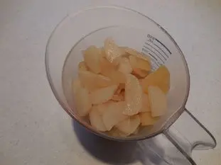 Purée de topinambours au foie gras : Étape 2