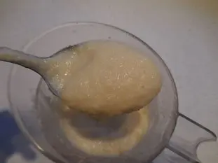 Purée de topinambours au foie gras : Étape 4