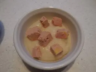 Purée de topinambours au foie gras : Étape 6
