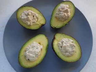 Avocat au thon : Étape 5