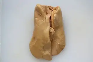 Foie gras en ballotine : Étape 1