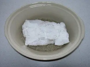 Foie gras cuit au gros sel : Étape 4