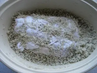 Foie gras cuit au gros sel : Étape 6