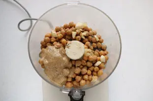 Houmous : Étape 1