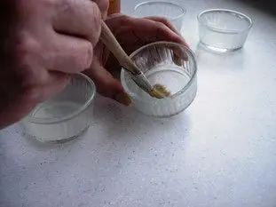 Oeufs cocotte au Comté : Étape 2