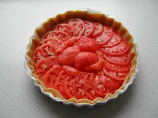 Tarte aux tomates : Étape 5