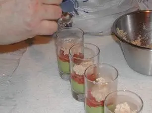 Verre à 4 étages : Étape 6