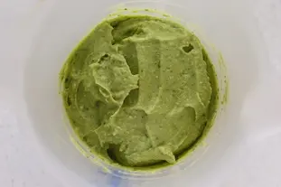 Crème d'avocat à l'oseille : Étape 5