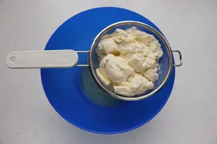 Cervelle de canut : Étape 1