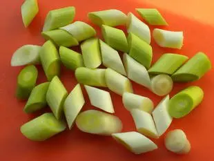 Poireaux vinaigrette : Étape 1