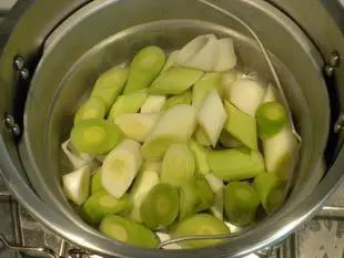 Poireaux vinaigrette : Étape 2