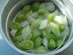 Poireaux vinaigrette : Étape 3