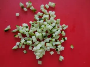 Tartare de légumes : Étape 3