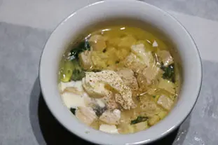 Oeufs cocotte poulet et épinards : Étape 5