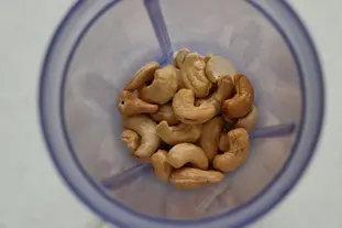 Sablés cajou et Parmesan : Étape 1