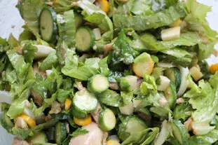 Salade mélangée de printemps