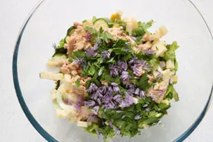 Salade mélangée de printemps : Étape 6