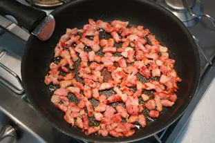 Salade d'épinards frais : Étape 5