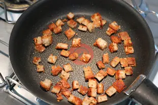 Salade d'épinards frais : Étape 6