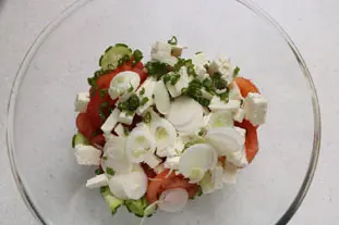 Salade de Souda : Étape 8