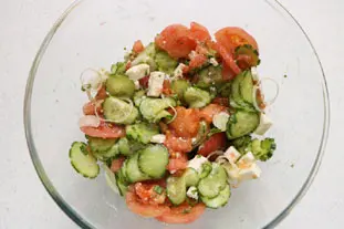 Salade de Souda : Étape 9