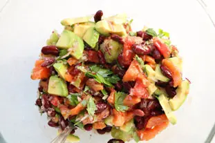 Salade mexicaine : Étape 8