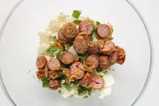 Salade de Roscoff : Étape 8