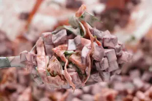 Salade de betteraves façon bistrot