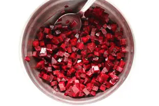 Salade de betteraves façon bistrot : Étape 2