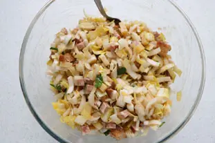 Salade d'endives Comtoise : Étape 6