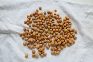 Salade de pois chiche à la libanaise : Étape 2