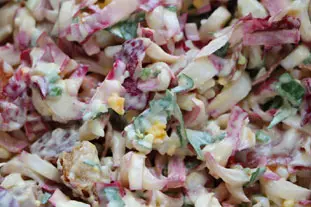 Salade d'endives rouge de bistrot