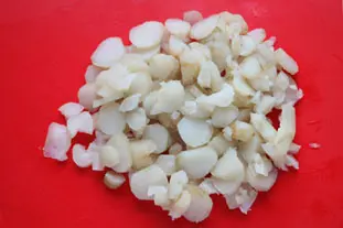 Salade de topinambours : Étape 1