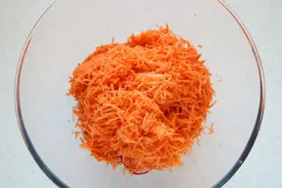 Salade croquante radis et carottes : Étape 3