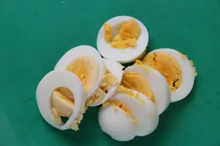 Salade petits-pois et avocat : Étape 4