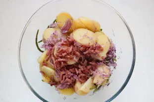 Salade paysanne : Étape 5