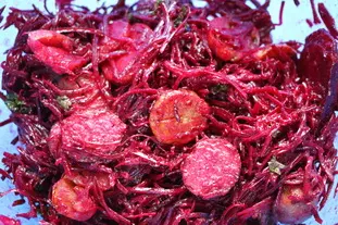 Salade de betteraves à la polonaise
