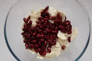 Salade de chou fleur, haricots rouges et avocat : Étape 2