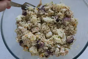 Salade de riz et brocoli du Cap : Étape 6