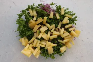 Salade grand-mère : Étape 5