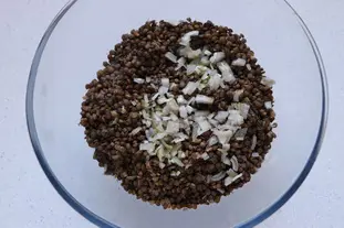 Salade de lentilles Cajun : Étape 5