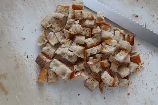 Salade Lyonnaise : Étape 1