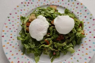 Salade Lyonnaise : Étape 8