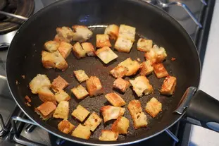 Salade verte et rouge, sardines et œufs mimosa : Étape 2