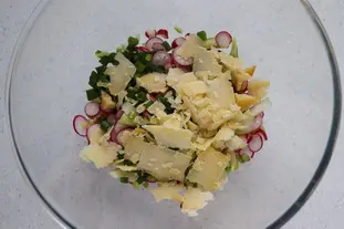 Salade d'asperges vertes à cru : Étape 7