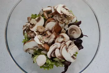 Salade mélangée très verte : Étape 2